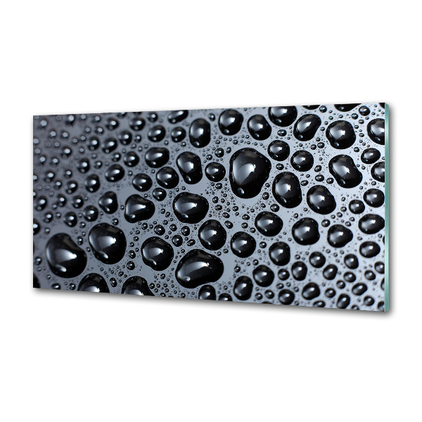 Keuken achterwand waterdruppels