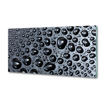 Keuken achterwand waterdruppels