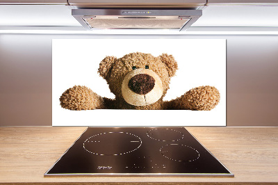 Spatplaat keuken Teddybeer