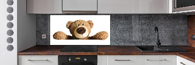 Spatplaat keuken Teddybeer