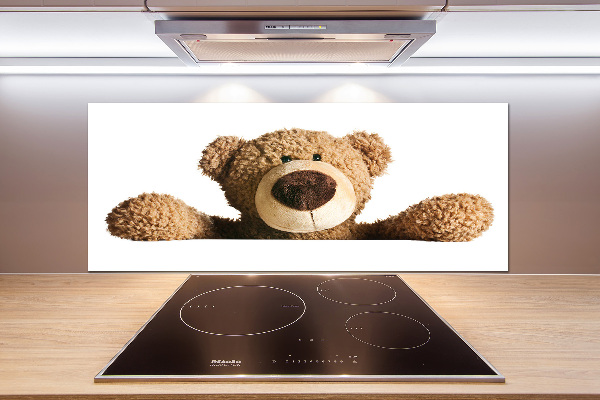 Spatplaat keuken Teddybeer