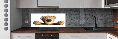 Spatplaat keuken Teddybeer
