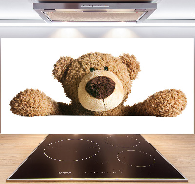 Spatplaat keuken Teddybeer