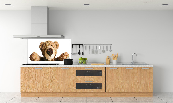 Spatplaat keuken Teddybeer