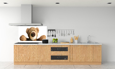 Spatplaat keuken Teddybeer