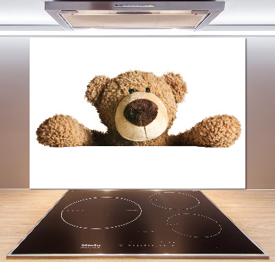Spatplaat keuken Teddybeer