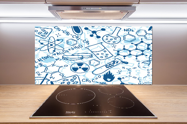 Keuken achterwand Chemische achtergrond