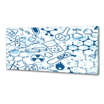 Keuken achterwand Chemische achtergrond