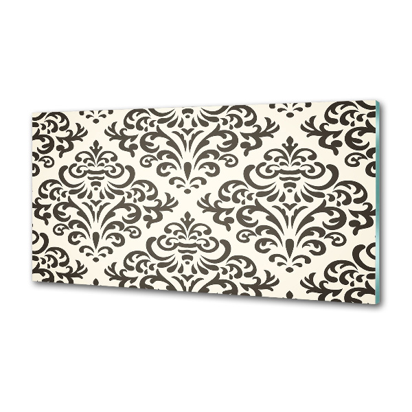 Glazen achterwand keuken Ornamenten achtergrond