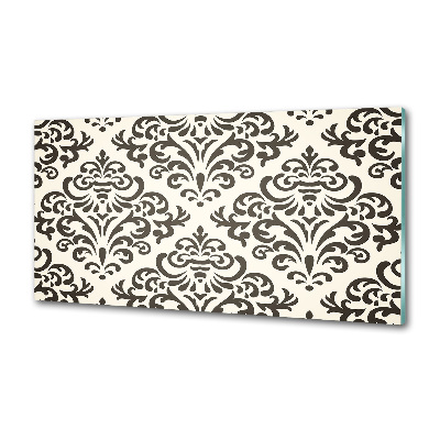 Glazen achterwand keuken Ornamenten achtergrond