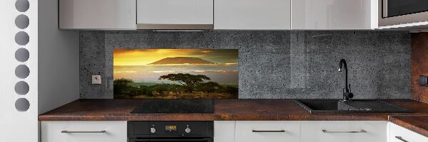 Spatplaat keuken Kilimanjaro Kenia