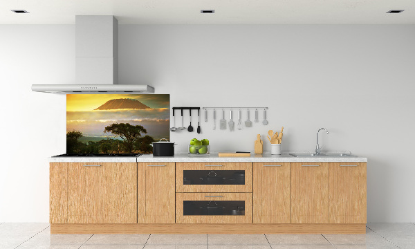 Spatplaat keuken Kilimanjaro Kenia