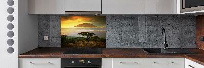 Spatplaat keuken Kilimanjaro Kenia