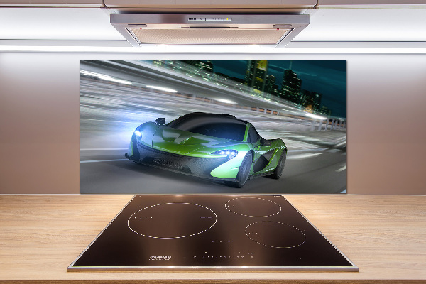 Achterwand keuken Racer