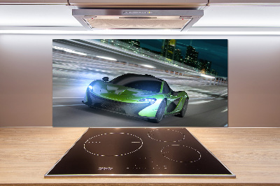 Achterwand keuken Racer