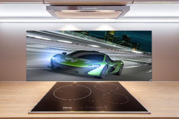 Achterwand keuken Racer