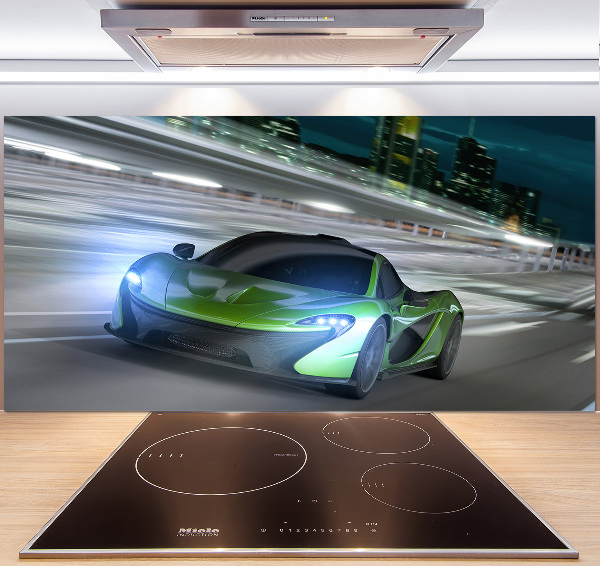 Achterwand keuken Racer