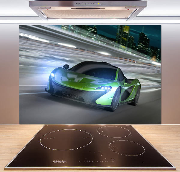 Achterwand keuken Racer