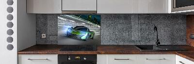 Achterwand keuken Racer