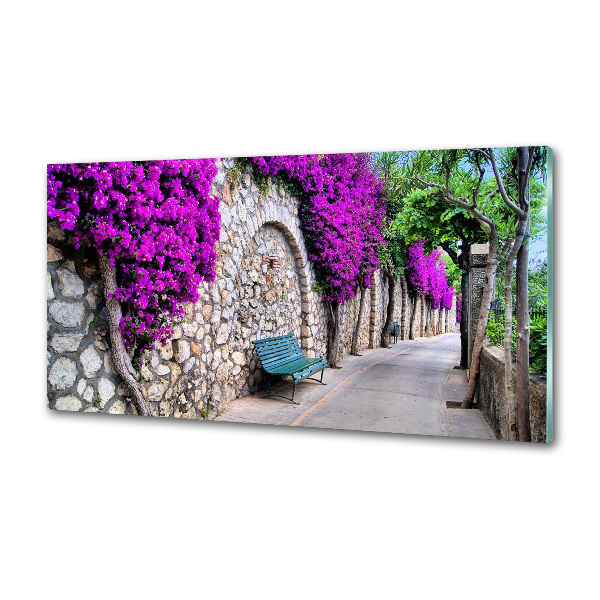 Spatplaat keuken Charmante straatjes