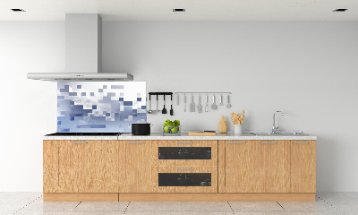 Achterwand keuken Kubusabstractie