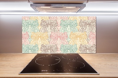 Glazen achterwand keuken Uilen