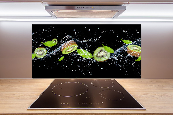 Spatplaat keuken Kiwi en water