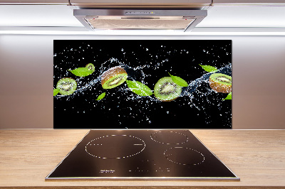 Spatplaat keuken Kiwi en water
