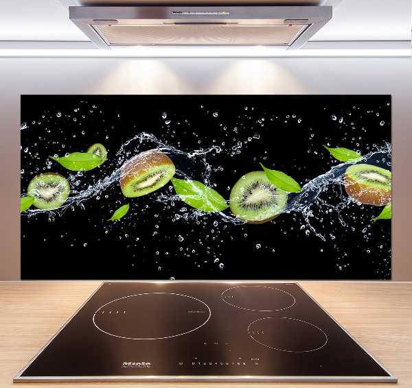 Spatplaat keuken Kiwi en water