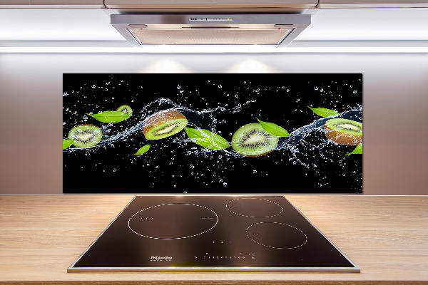 Spatplaat keuken Kiwi en water