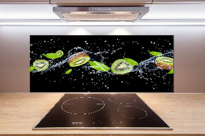 Spatplaat keuken Kiwi en water