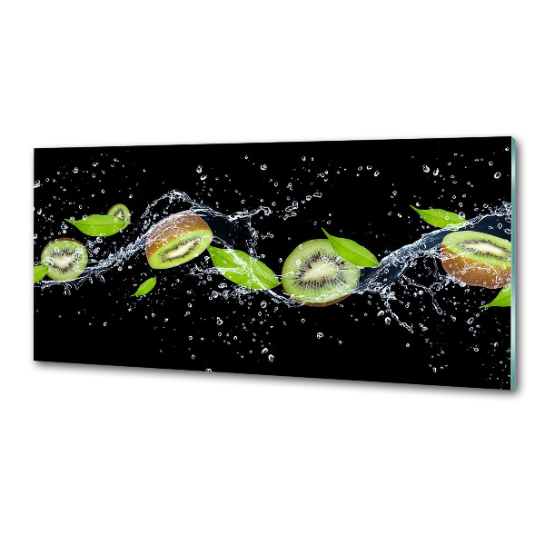 Spatplaat keuken Kiwi en water