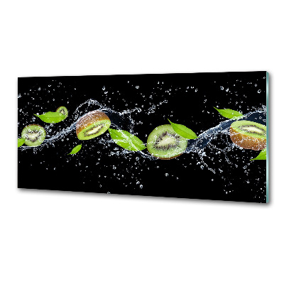 Spatplaat keuken Kiwi en water