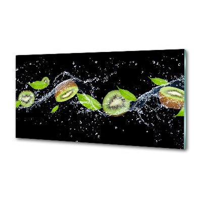 Spatplaat keuken Kiwi en water
