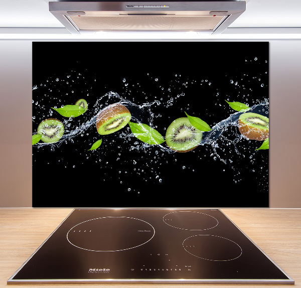 Spatplaat keuken Kiwi en water