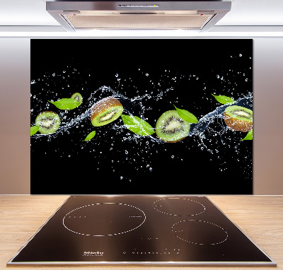 Spatplaat keuken Kiwi en water