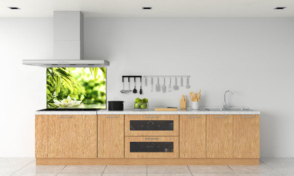 Keuken achterwand Waterlelie