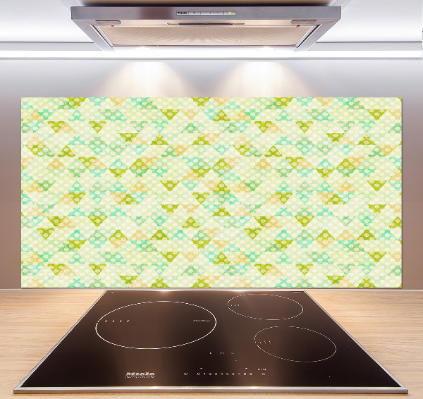 Achterwand keuken Geometrische achtergrond