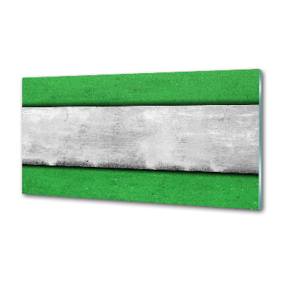 Spatplaat keuken Groene muur