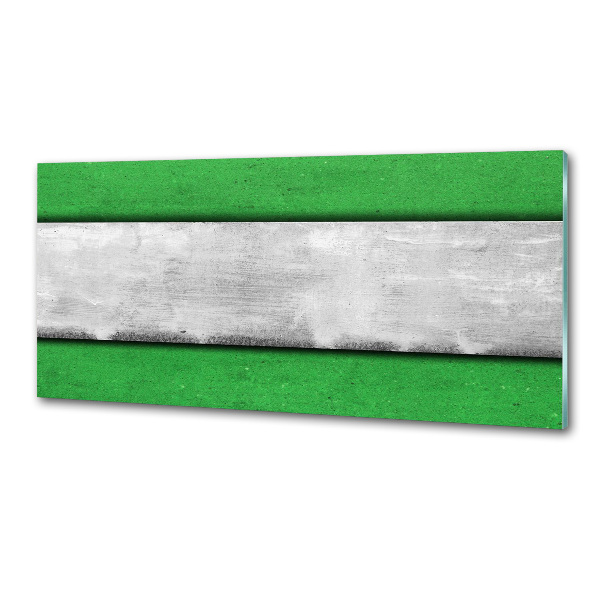 Spatplaat keuken Groene muur