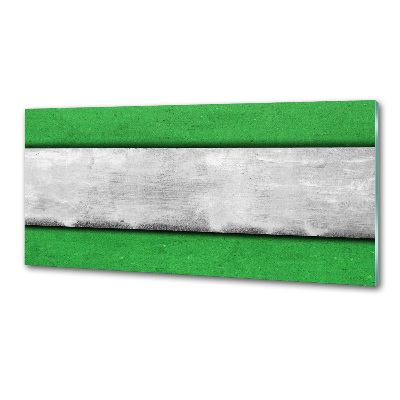 Spatplaat keuken Groene muur