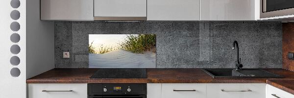 Achterwand keuken duinen aan zee