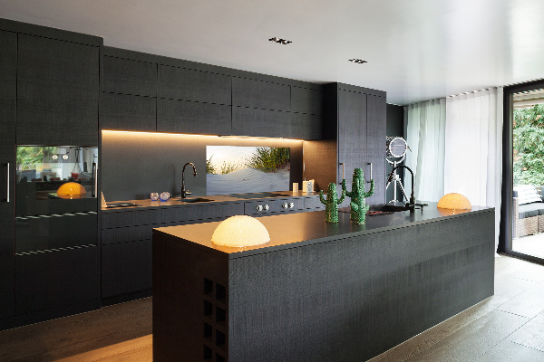 Achterwand keuken duinen aan zee