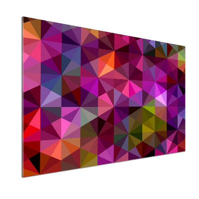 Glazen achterwand keuken Abstracte golven