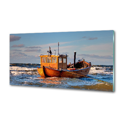 Spatplaat keuken Vissersboot