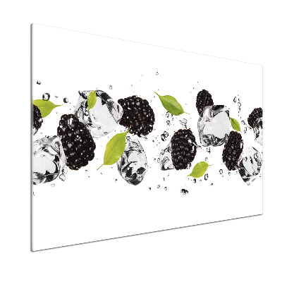 Achterwand keuken Kersen en water