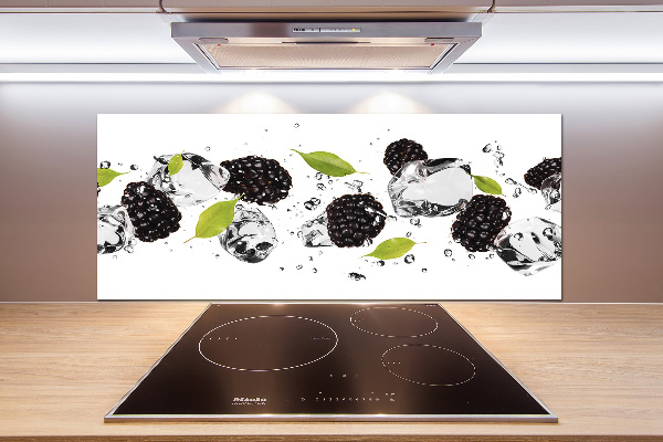 Achterwand keuken Kersen en water