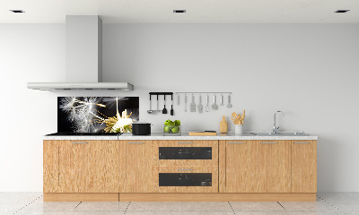 Spatscherm keuken Paardenbloemzaden