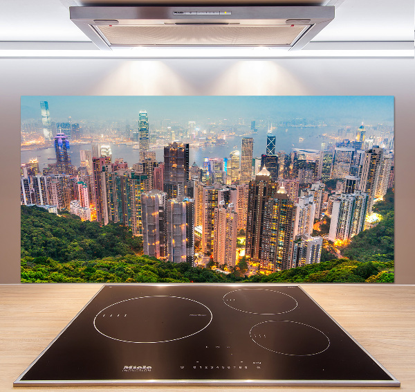 Keuken achterwand Hongkong