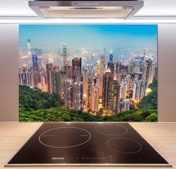 Keuken achterwand Hongkong